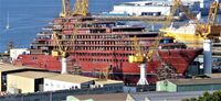 luxury cruise shipyard