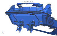 hydraulic platform stern scan